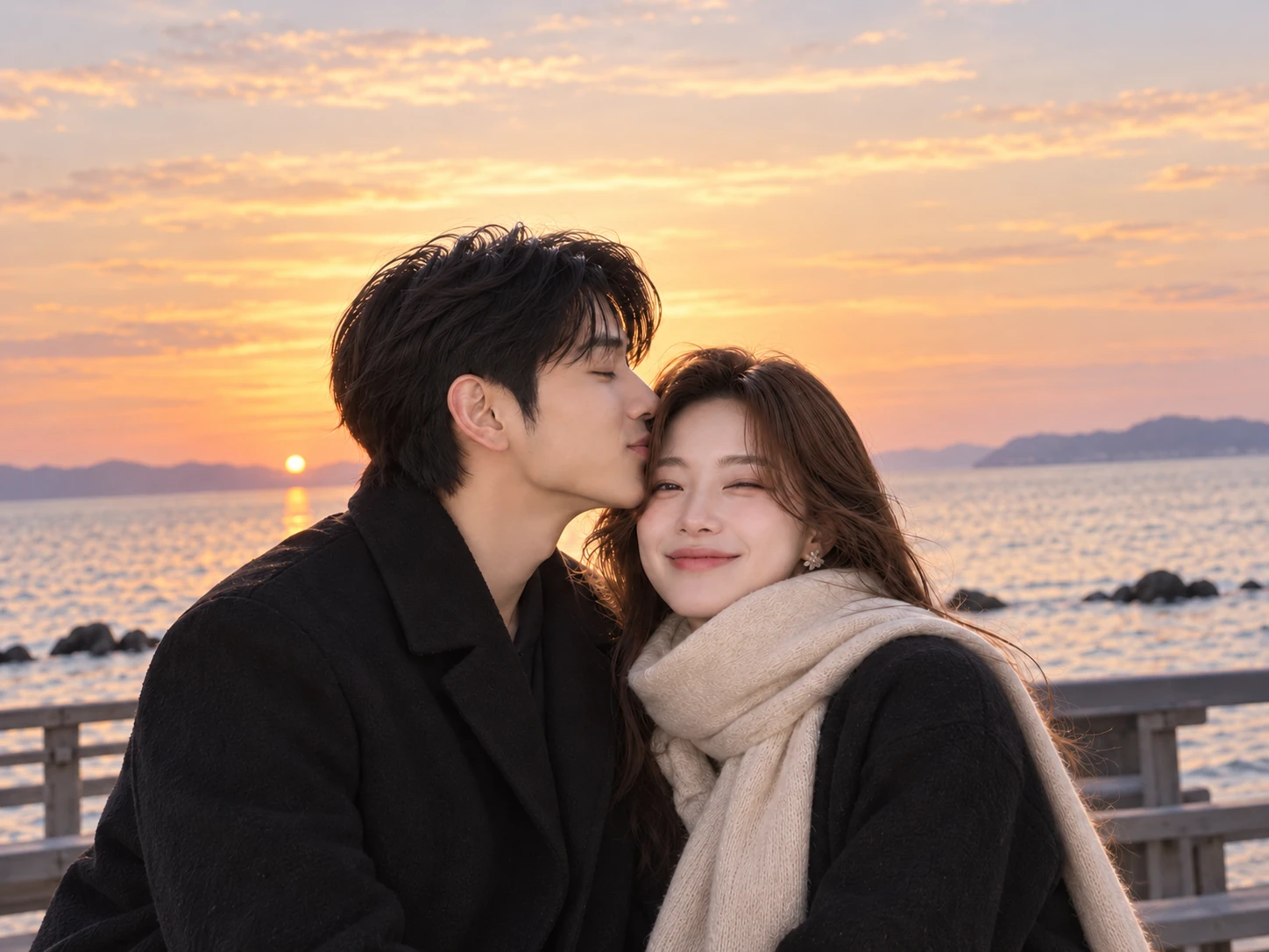 2029년의 두 사람 사진